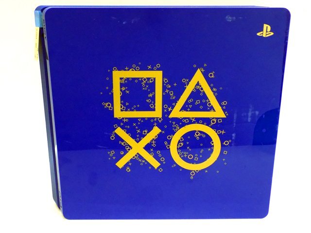 FW8.00/動作品◆SONY/PS4 CUH-2100A◆500GB プレステ4 本体のみ 封印有 FW9.00以下 Days of Play Limited Edition 限定モデルの画像1