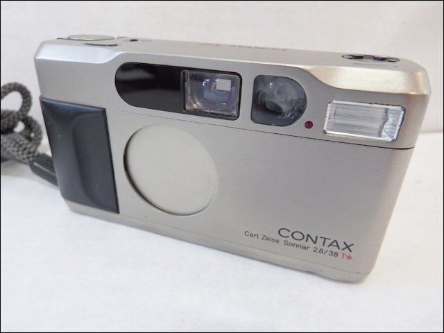 CONTAX コンタックス◆T2/フィルムカメラ◆Carl Zeiss Sonnar 2.8/38 T* ストラップ 取扱説明書付_画像4