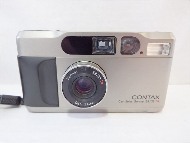 CONTAX コンタックス◆T2/フィルムカメラ◆Carl Zeiss Sonnar 2.8/38 T* ストラップ 取扱説明書付_画像2