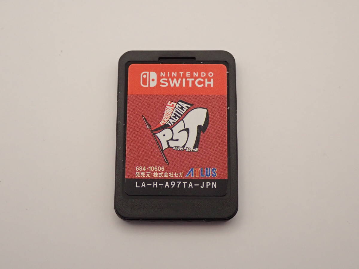 Nintendo Switch ペルソナ５　タクティカ 【初期動作保証】 【中古ゲームソフト】_画像4
