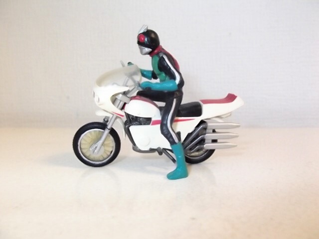  Kamen Rider HG Kamen Rider 1 номер & модифицировано Cyclone номер фигурка gashapon мотоцикл 
