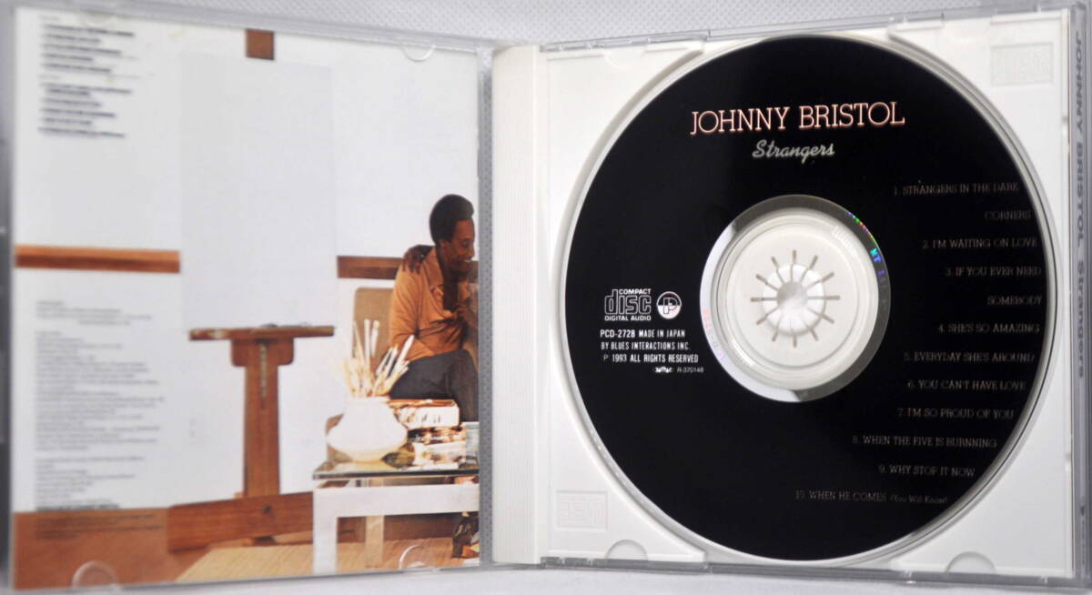 JOHNNY BRISTOL　ジョニー・ブリストル　／　　STRANGERS　CD_画像3