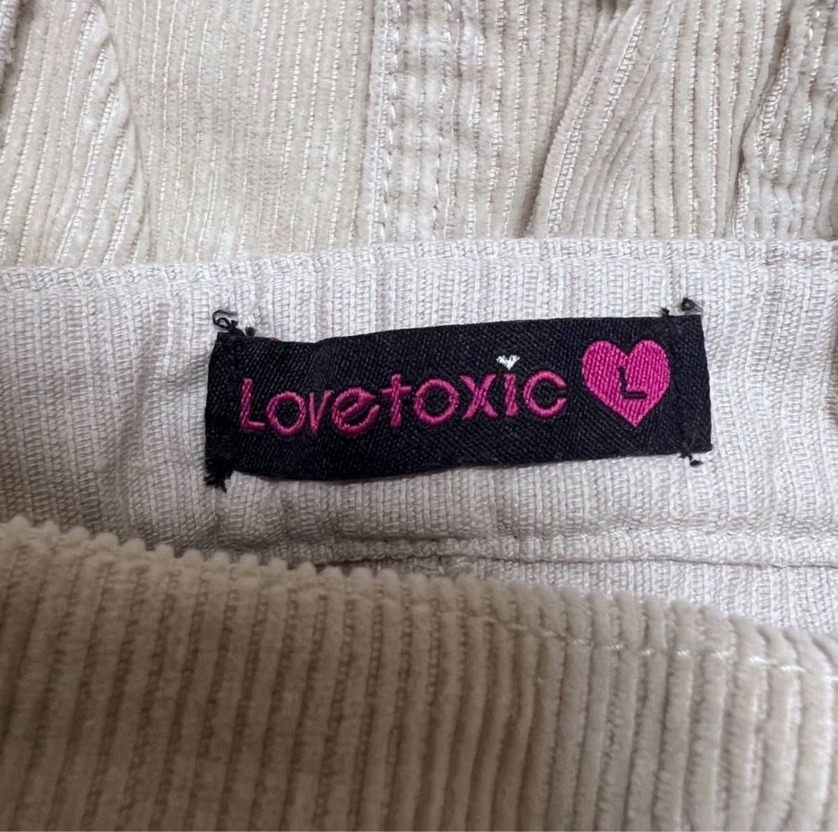 【Lovetoxic】ラブトキシック サロペットワンピース 160