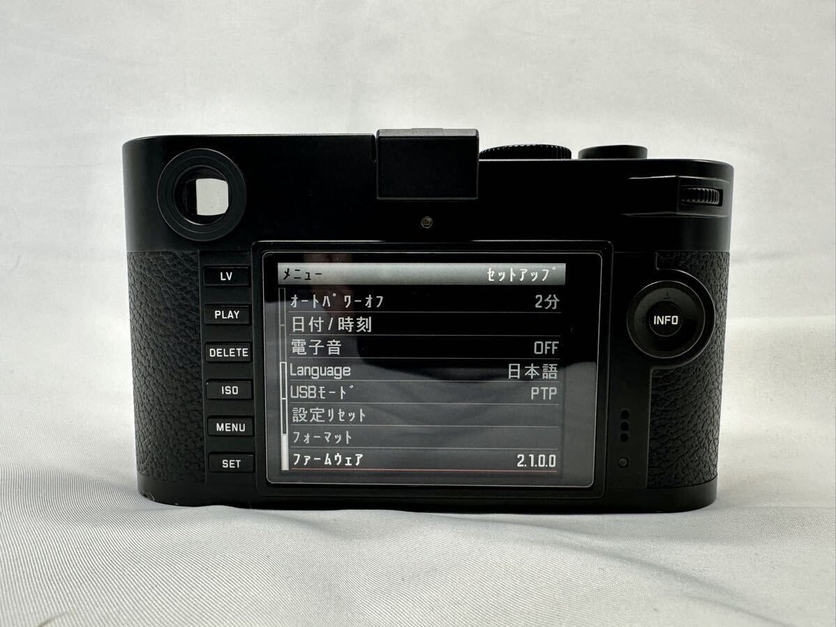 LEICA M-P ライカ(TYP240)ブラックペイント　シャッター数少 真鍮　良品　オマケ　関連　M9 M10 M11 M9-P_画像4