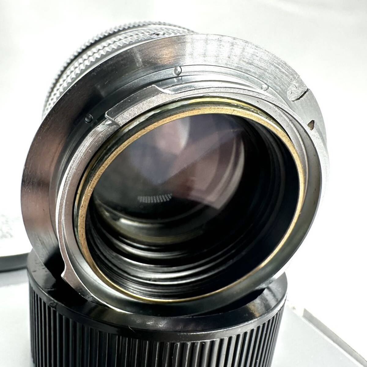 ズマリット希少 50mm f1.4 Mマウント オールドレンズ 1954年の画像3