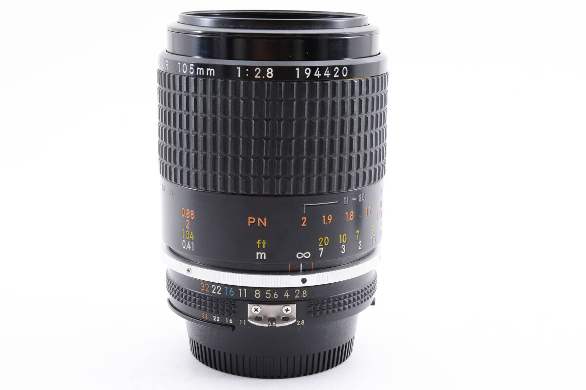 □02☆新品級☆完動品☆ニコン NIKON Ai-s MICRO-NIKKOR 105mm F2.8#230161_画像10