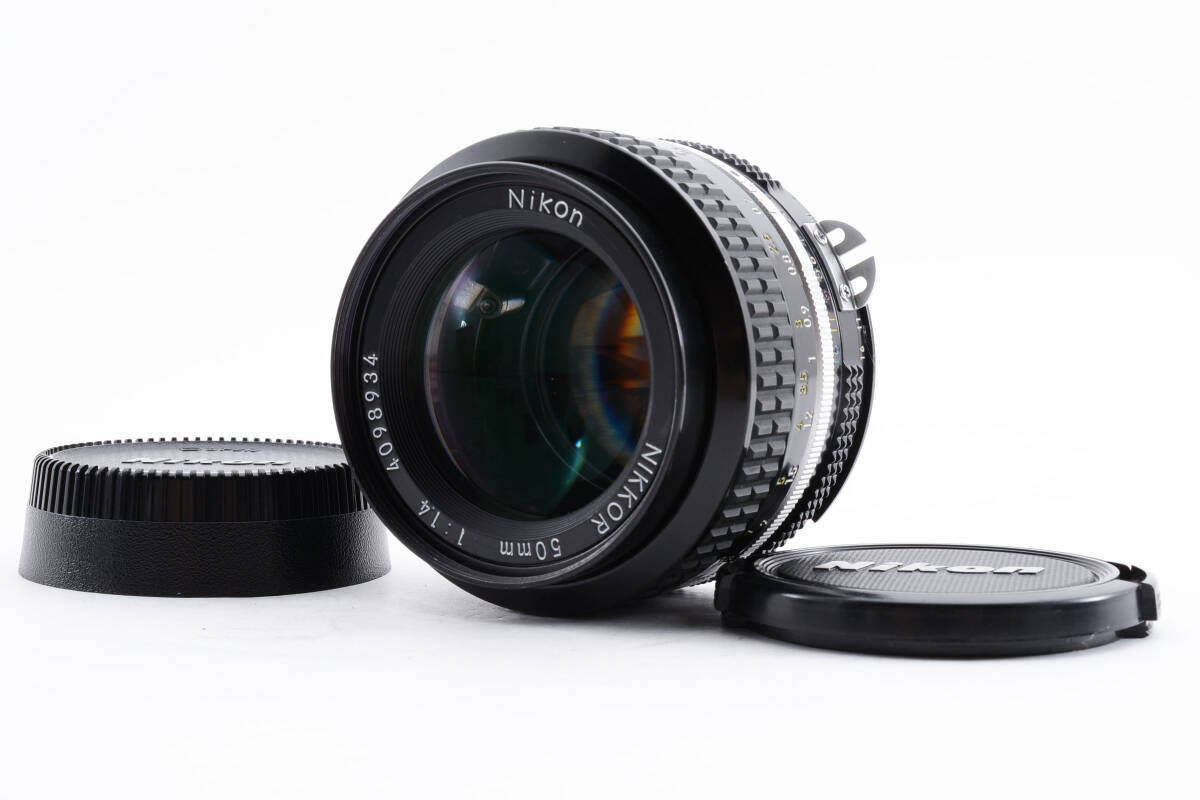 □01☆超極上品☆完動品☆ニコン NIKON Ai 50mmF1.4#230164　_画像1