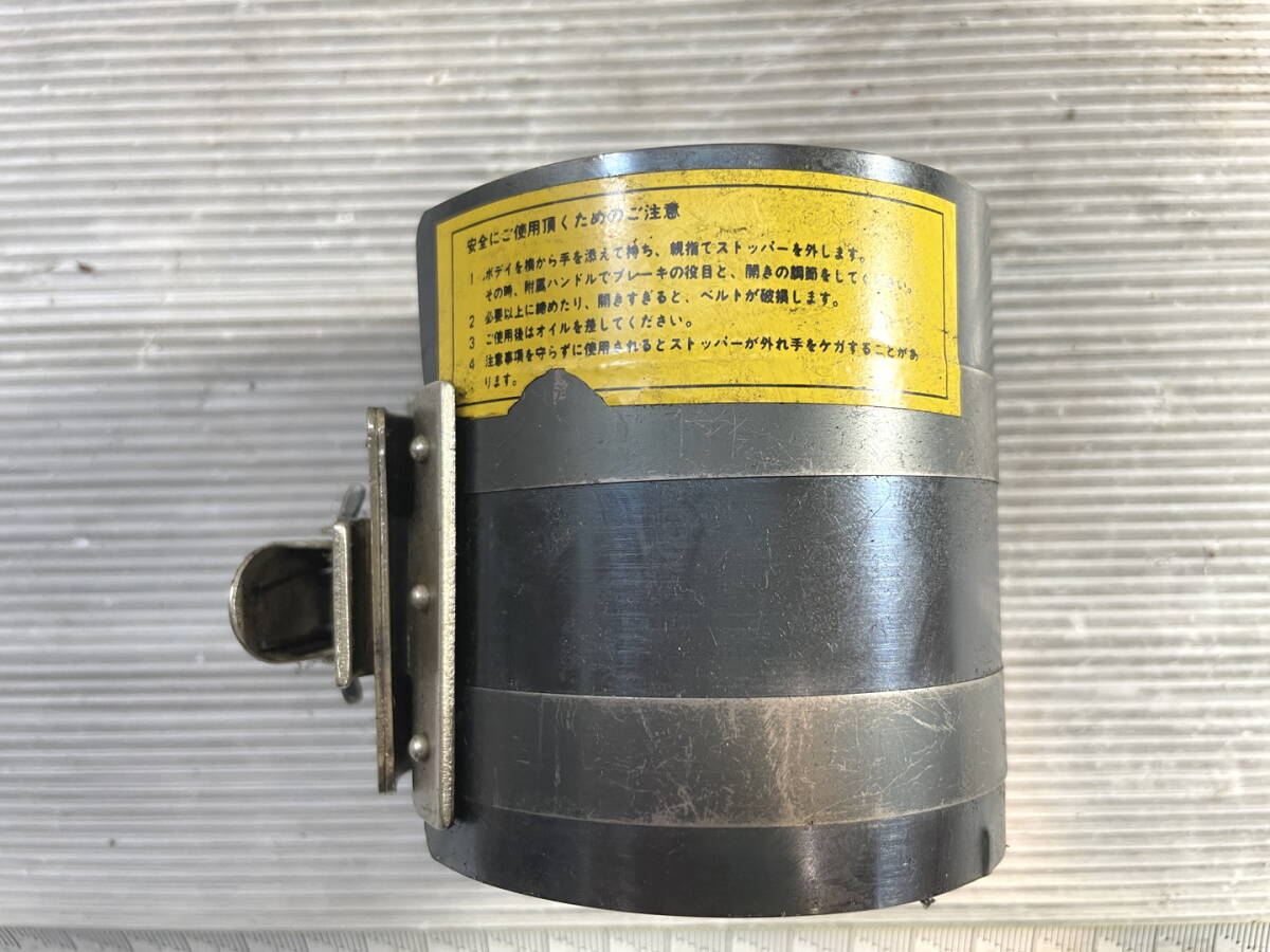 11226 中古 ピストンリングコンプレッサー 日平機器 50-125mm シリンダー オーバーホール オイルシール カーメンテ 自動車整備機械工具の画像6