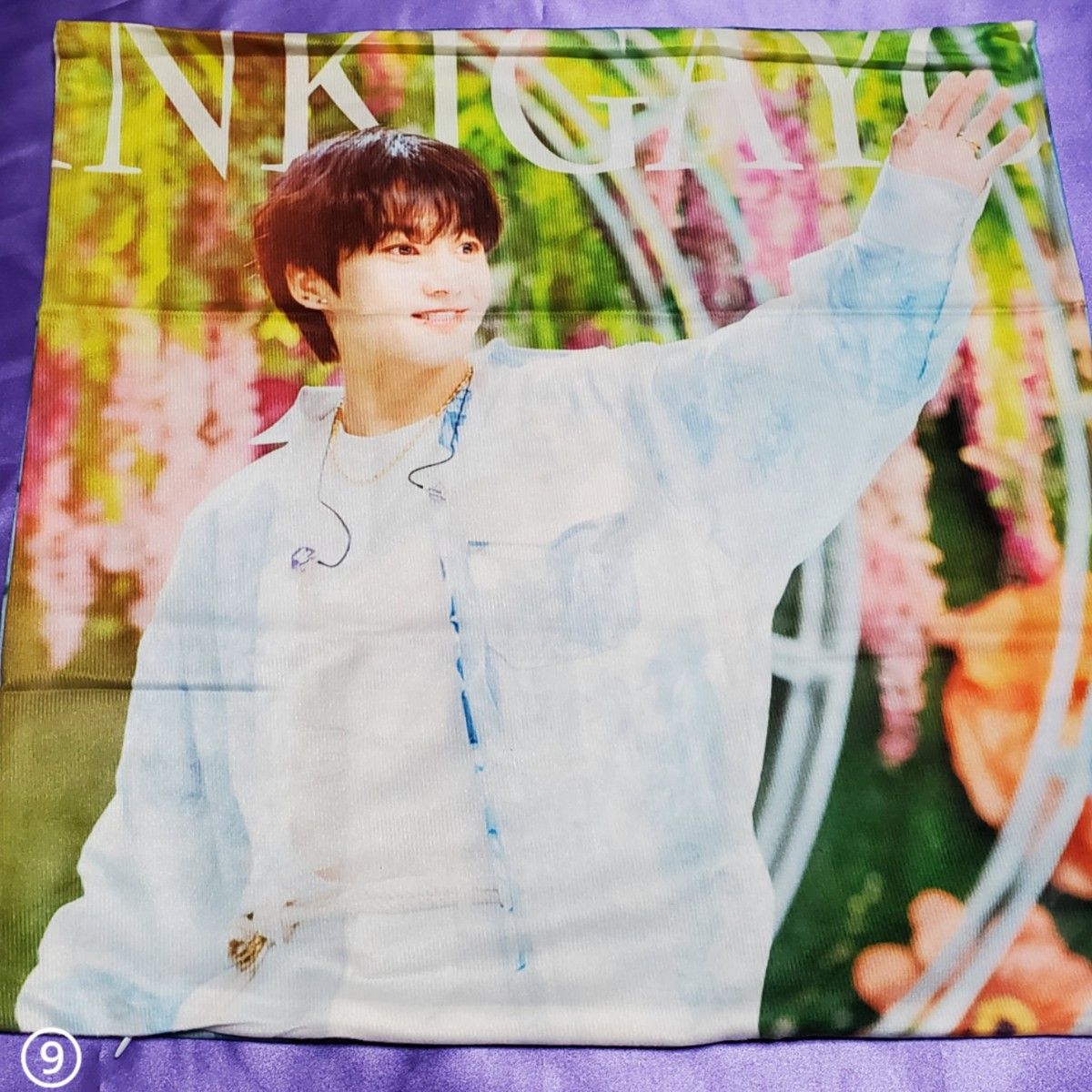 BTS グク クッションカバー 45 ふわさら 再入荷 BTS グク クッションカバー45×45 JUNGKOOK 裏表別柄|Yahoo