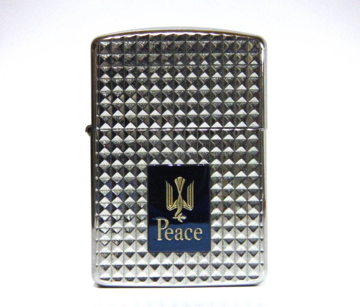ZIPPO/ジッポー Peace/ピース 2007年 ザ・ピース・デザイン ダイヤカット 懸賞品 オイルライター 喫煙具の画像1