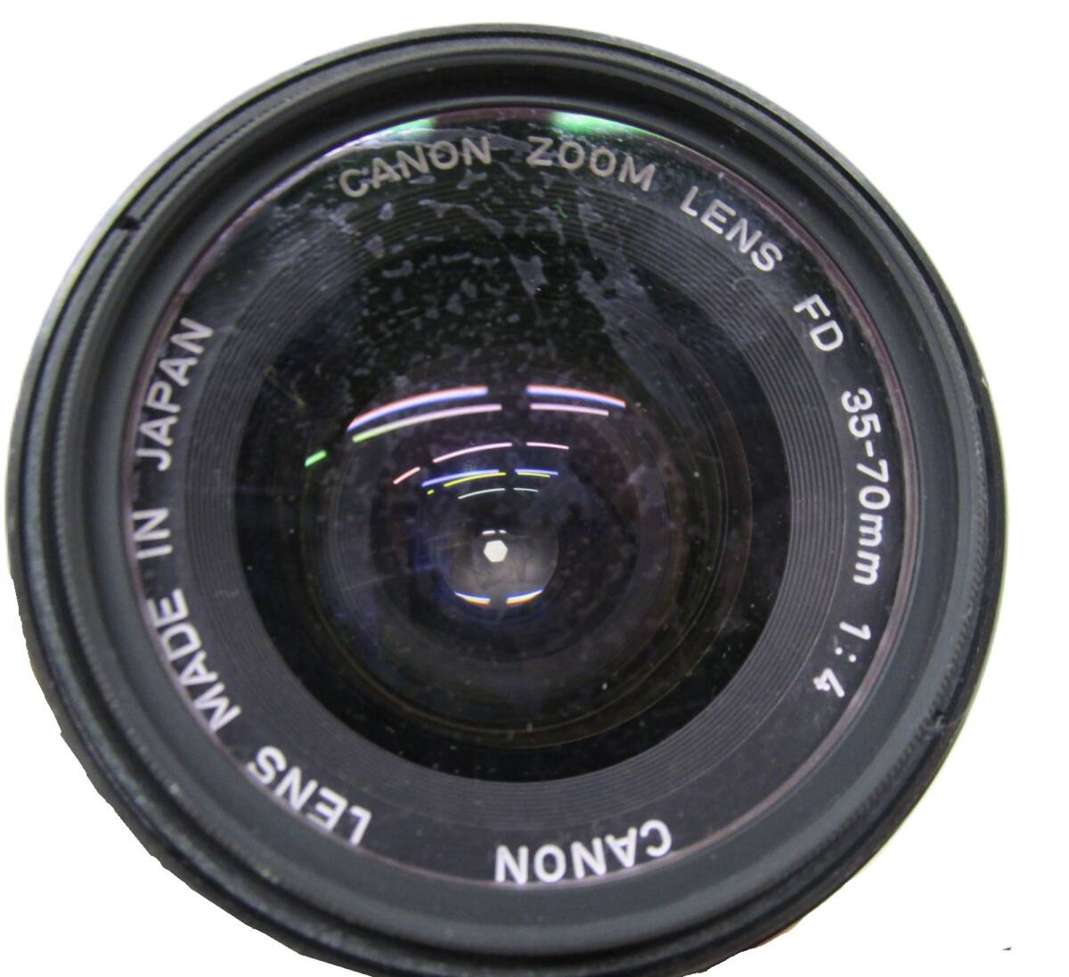 Canon キヤノン AE-1 一眼レフフィルムカメラ CANON ZOOM LENS FD 35-70㎜ 1:4の画像5