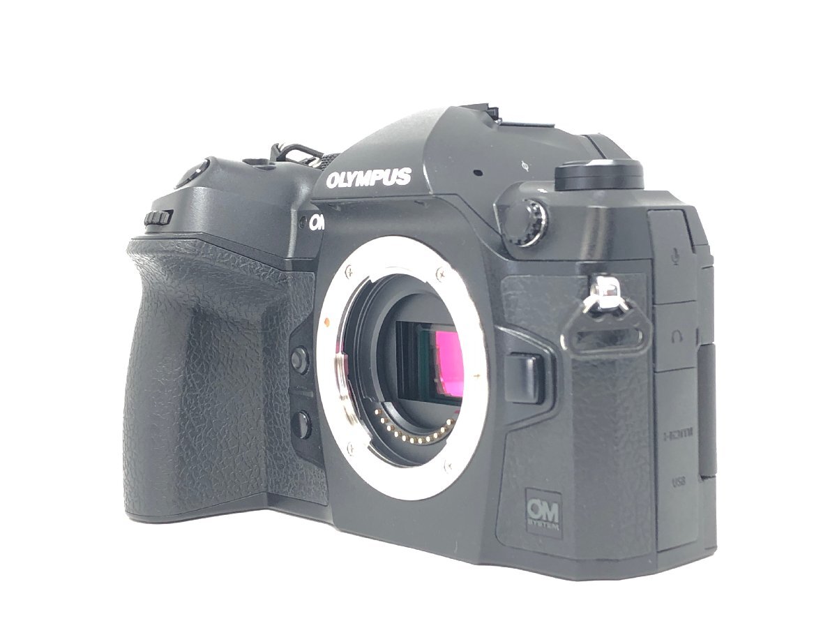 ★OLYMPUS OM SYSTEM OM-1 FL-LM3 箱付き シャッター回数5302回★【中古品】＃0408-2aの画像4