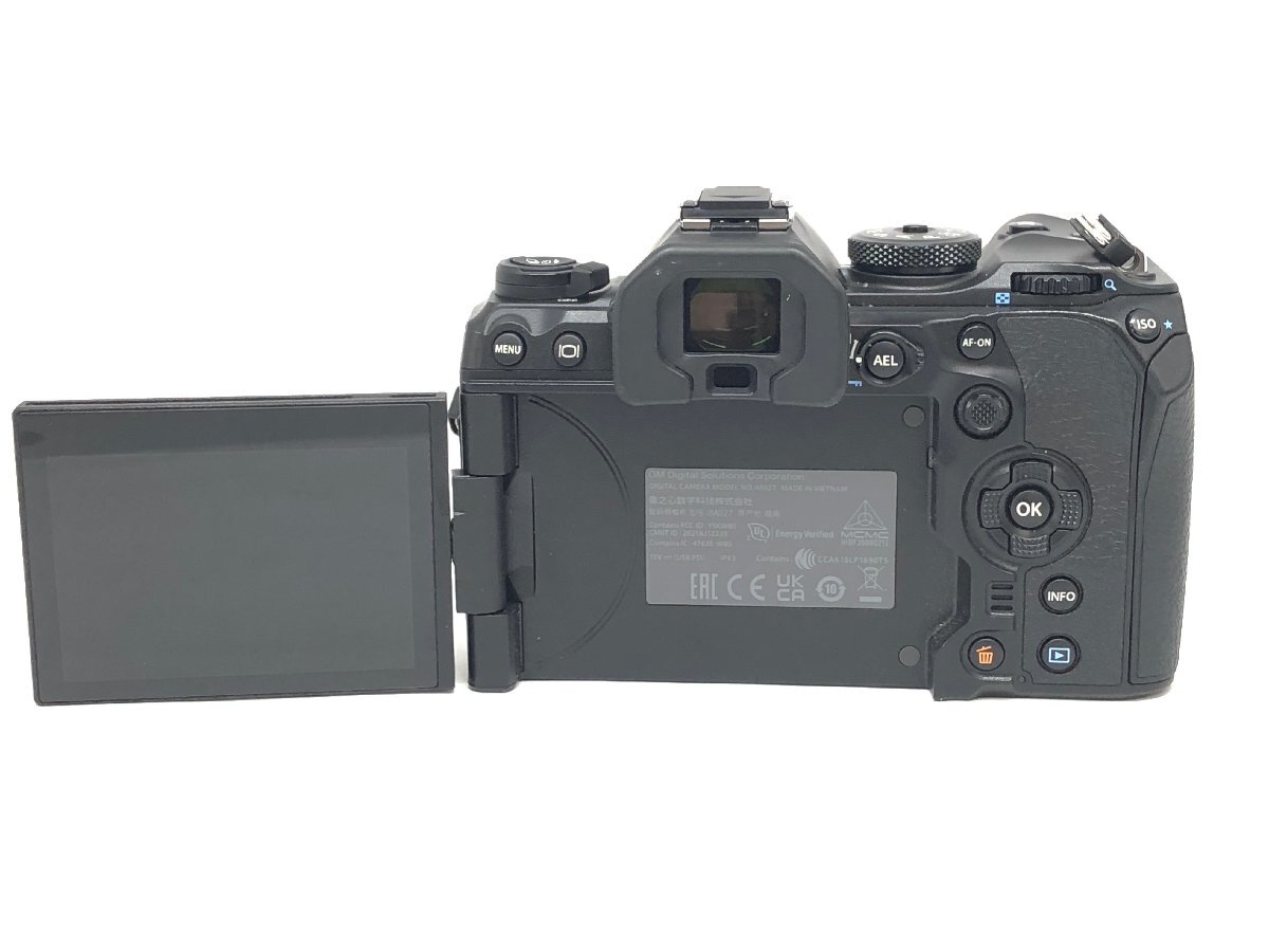 ★OLYMPUS OM SYSTEM OM-1 FL-LM3 箱付き シャッター回数11520回★【中古品】＃0410-2aの画像9