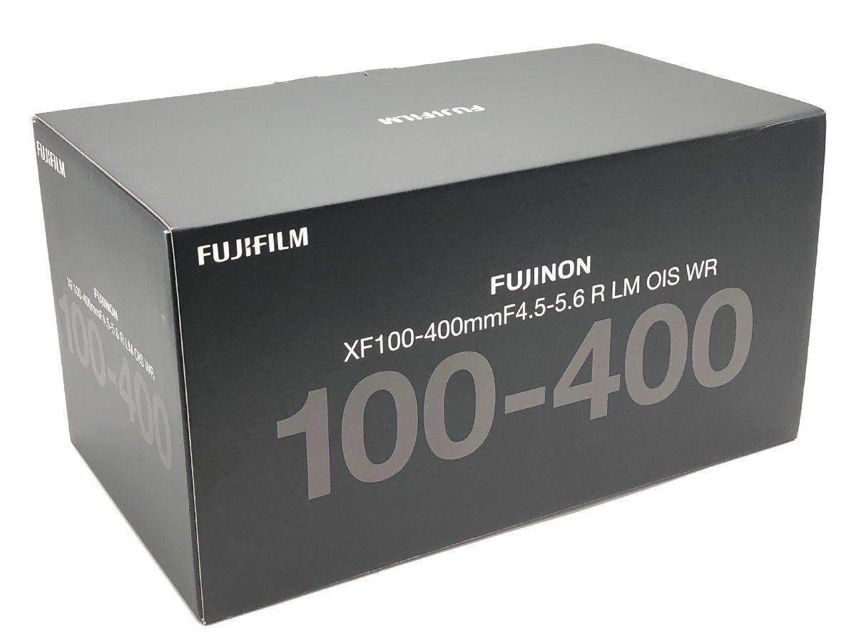 ★FUJIFILM FUJINON XF100-400mm f4.5-5.6 R LM OIS WR 箱付き カラーBK★【新品未使用品】＃0413-2aの画像1