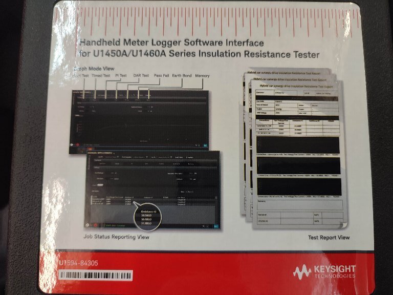KEYSIGHT U1452AT 電気通信絶縁抵抗計 50 KEYSIGHT U1452AT 電気通信絶縁抵抗計 50