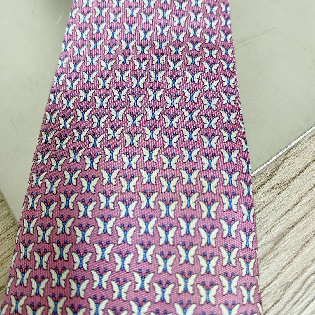 1 иен старт Salvatore Ferragamo галстук розовый 