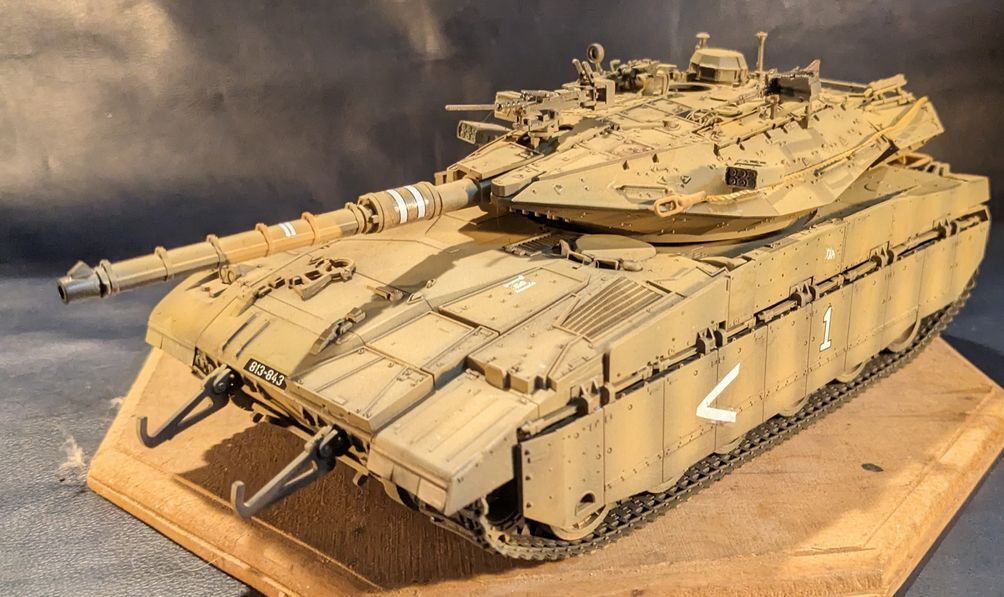 完成品 1/35アカデミー IDF メルカヴァIII イスラエル主力戦車の画像8