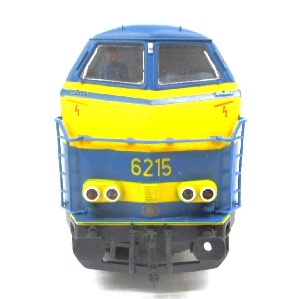 ROCO 43548.2 EP.Ⅳ SNCB( Belgium National Railways ) 62 форма 6215 серийный номер синий / желтый obi [ Junk ]krh022008
