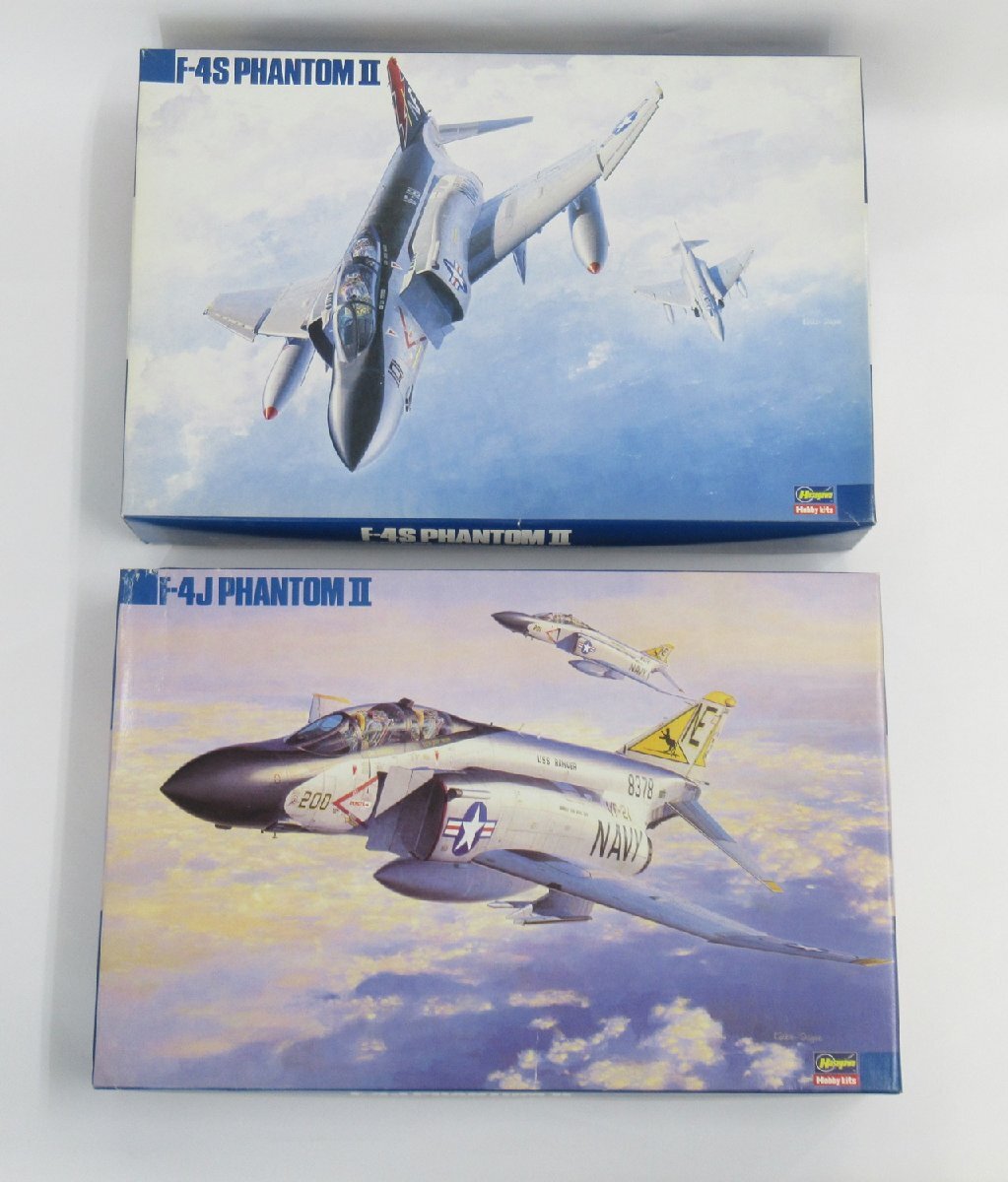 ハセガワ 1/72 F-4S F-4J ファントムII 04102 04101 2点【B】pxt040209の画像1