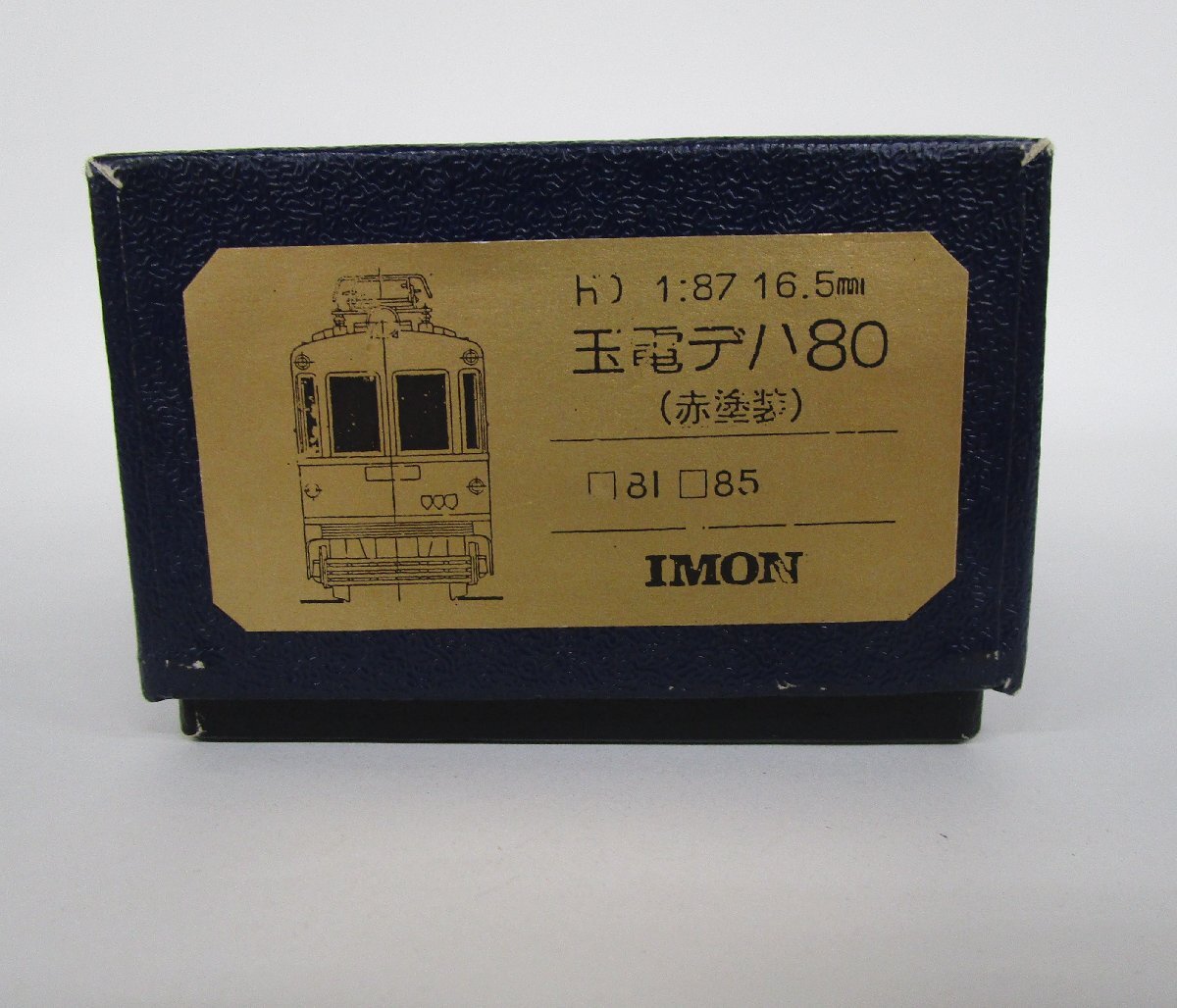 MODELS IMON 1/87 16.5mm 玉電デハ80 赤塗装【A'】krh041512_画像7