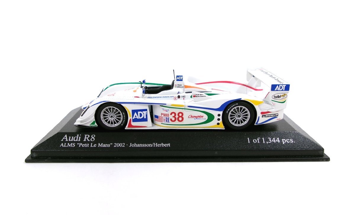 ミニチャンプス 1/43 アウディ R8 2002 #38 [400021338]【C】krt032803_画像4