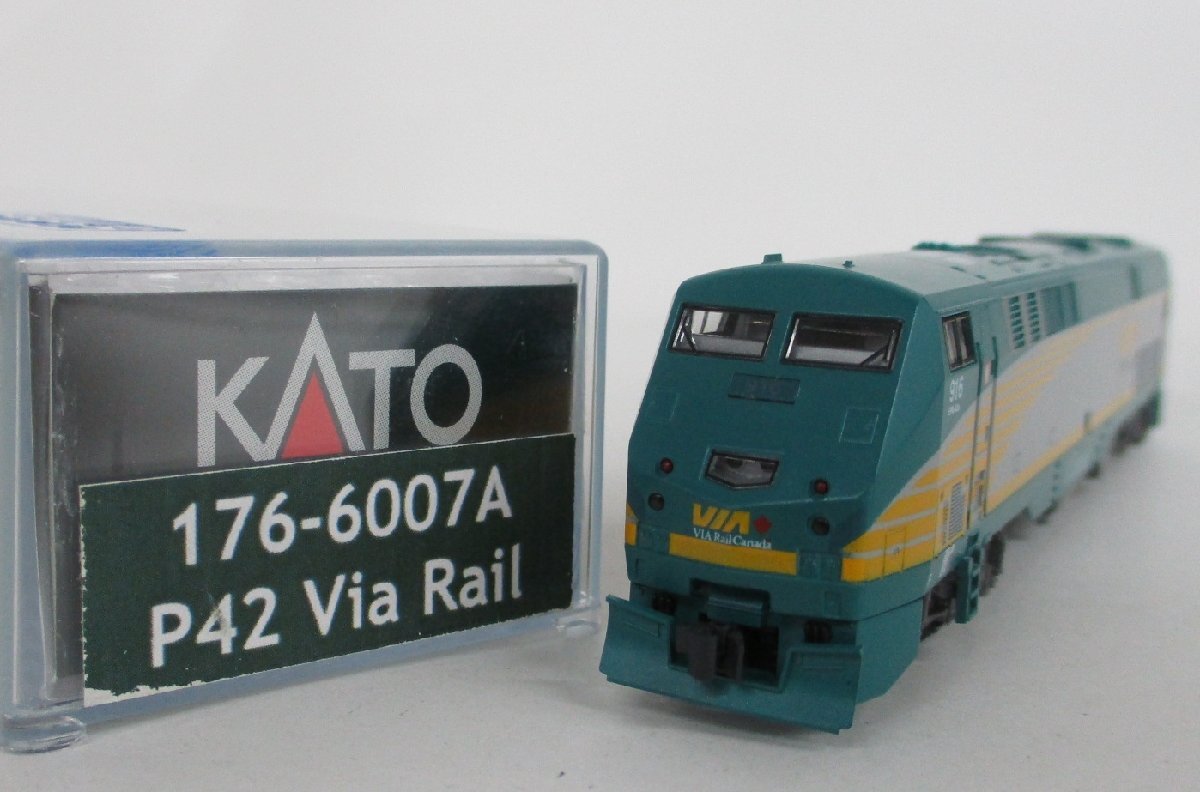 KATO 176-6007A P42 Genesis Via Rail #916【C】oan042305の画像1