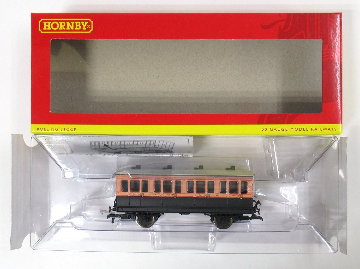 HORNBY OOゲージ R40061 L&SWR 4 WHEEL 1ST CLASS COACH No.123【A'】pxh042309の画像2