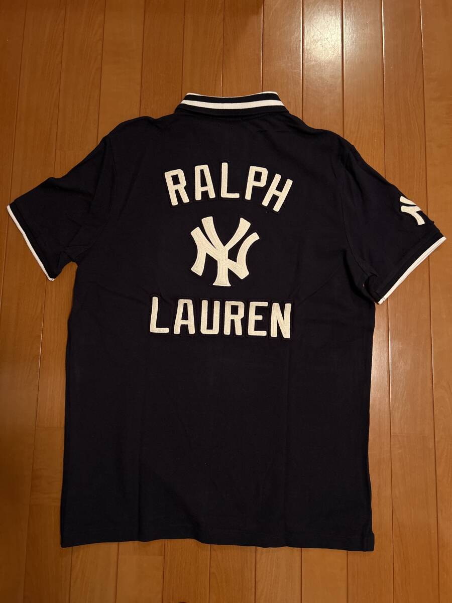 RALPH LAUREN★MLBラルフローレンNYヤンキースポロ/M/ネイビー_画像7