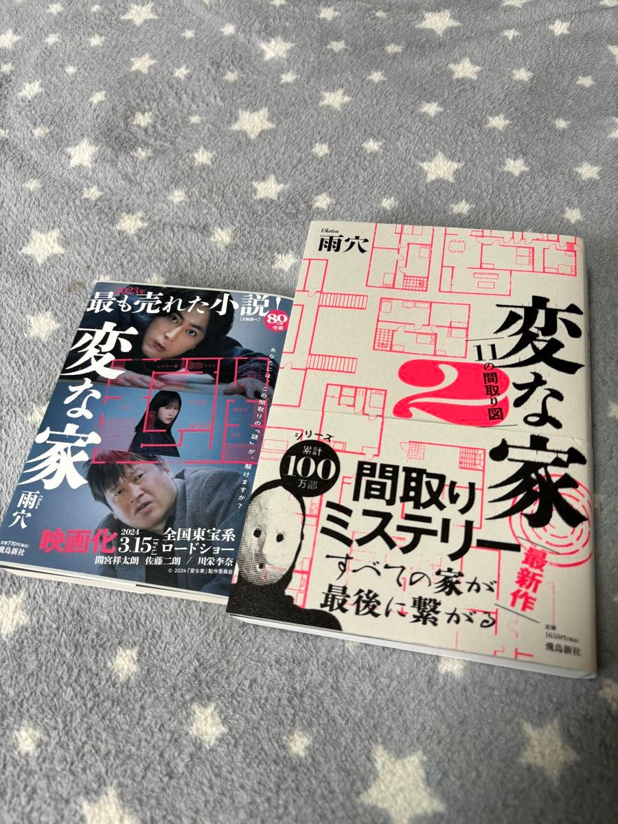 変な家 雨穴 間取りミステリー 11の間取り図　小説　 変な家2 変な家セット