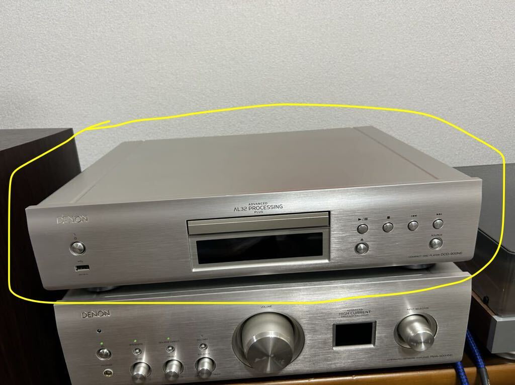 デノン Denon CDプレーヤー DCD-900NE Advanced AL32 Processing Plus 搭載 プレミアムシルバー D_画像10