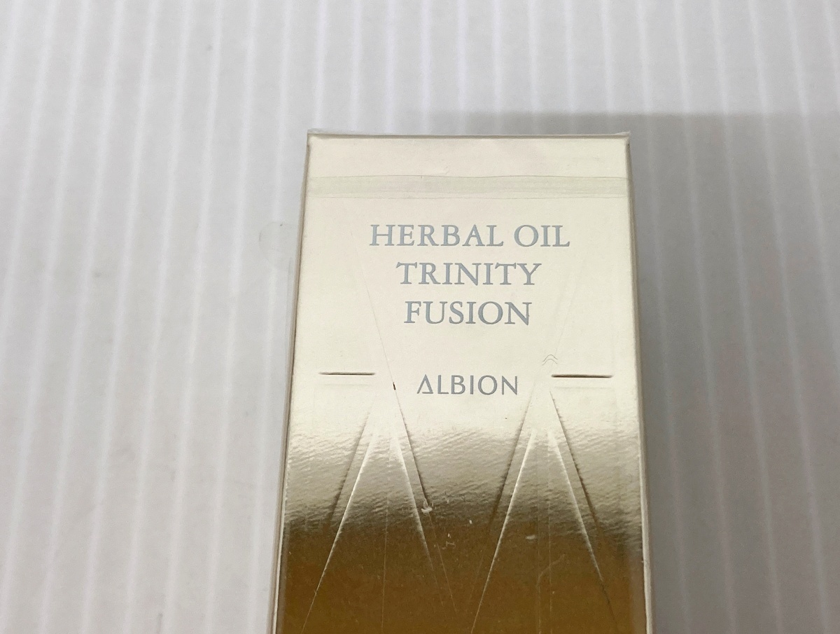 未開封 アルビオン ハーバルオイル トリニティフュージョン (化粧用油) 40ml MADE IN JAPAN■の画像9