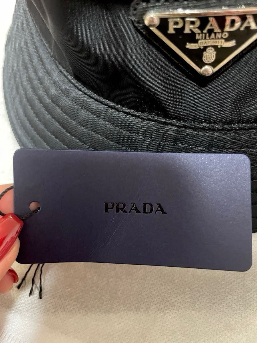 【美品】PRADA ナイロンバケットハット