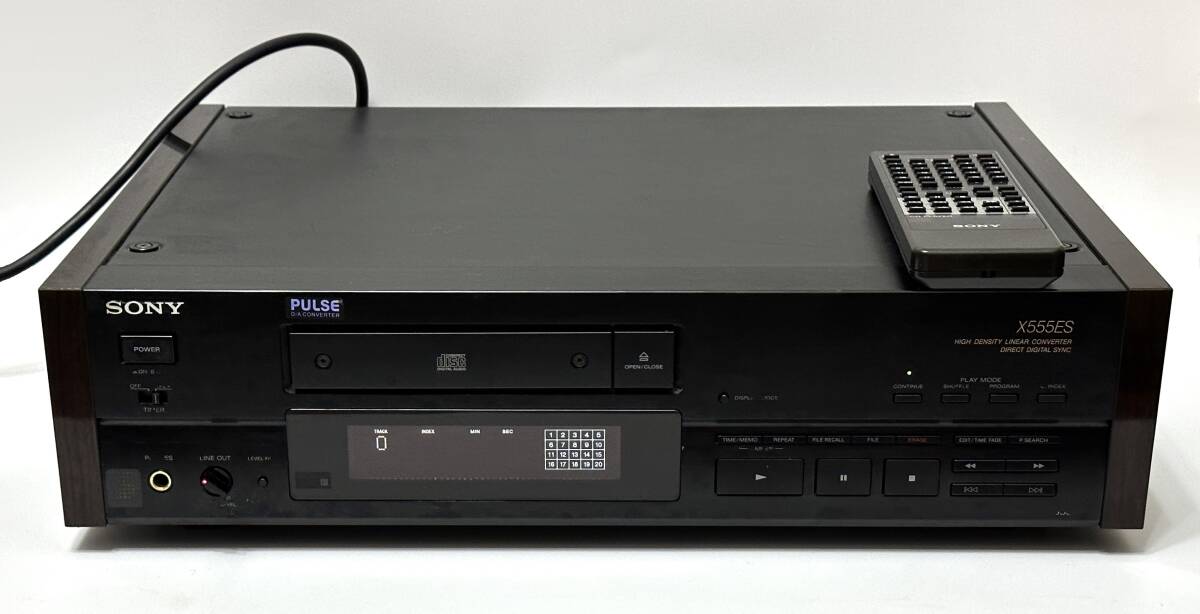 [SONY/ Sony ]CDP-X555ES CD плеер с дистанционным пультом утиль 