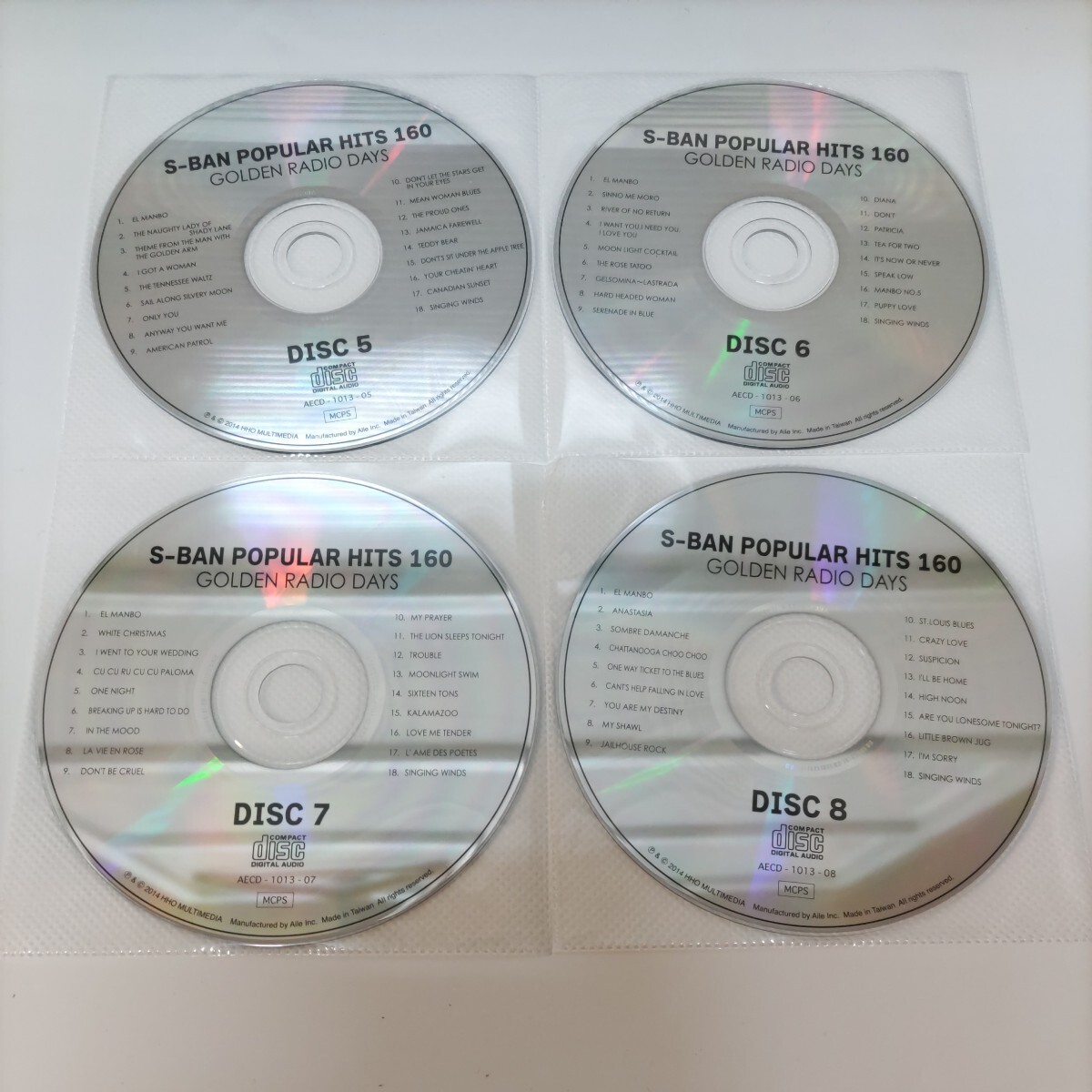 S盤洋楽アワー　10CDS　全160曲　洋楽の楽しさを教えてくれた懐かしのラジオ番組　S-BAN POPULAR HITS 160_画像4