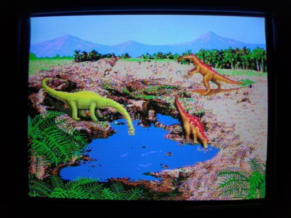 【動作品・CD-ROM】マジカルサウルス ツアー PCエンジンのゲームソフトの画像2