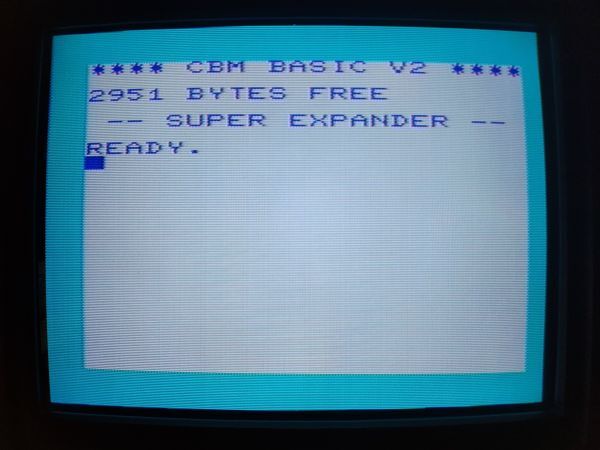 [ часть работа делать утиль * картридж ]SUPER EXPANDER WITH 3K RAM COMMODORE VIC-1001. повышение память Como кукла VIC-20 A