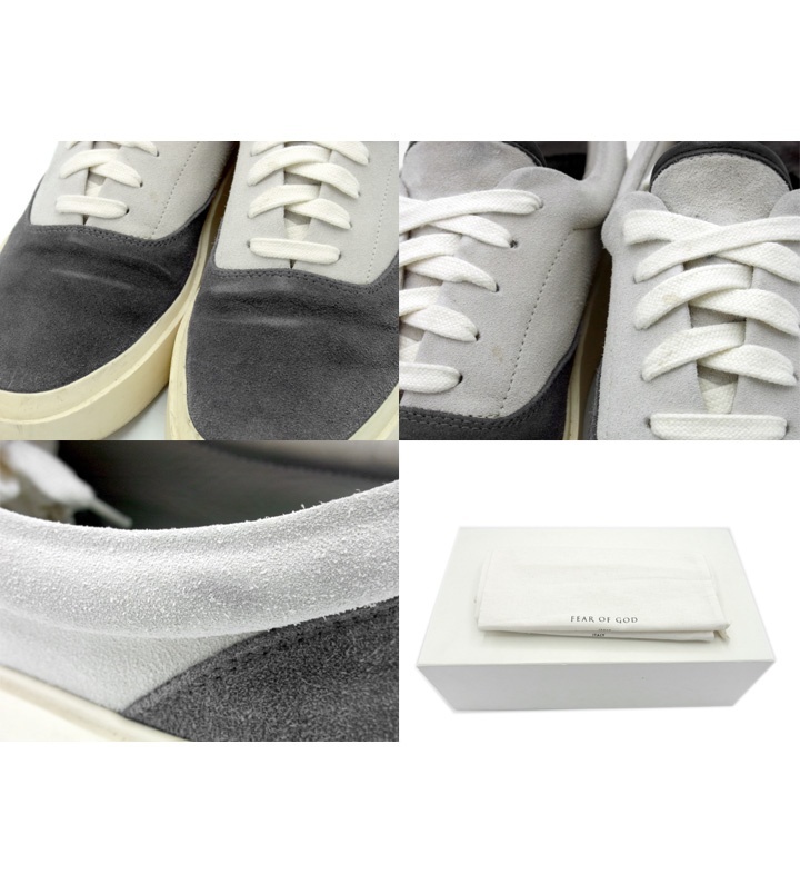 フィア オブ ゴッド FEAR OF GOD ■ 【 LOW TOP SNEAKER 5R18 7000 SUE 960 】 ロートップ スエード レザー ローカット スニーカー 32578_画像5