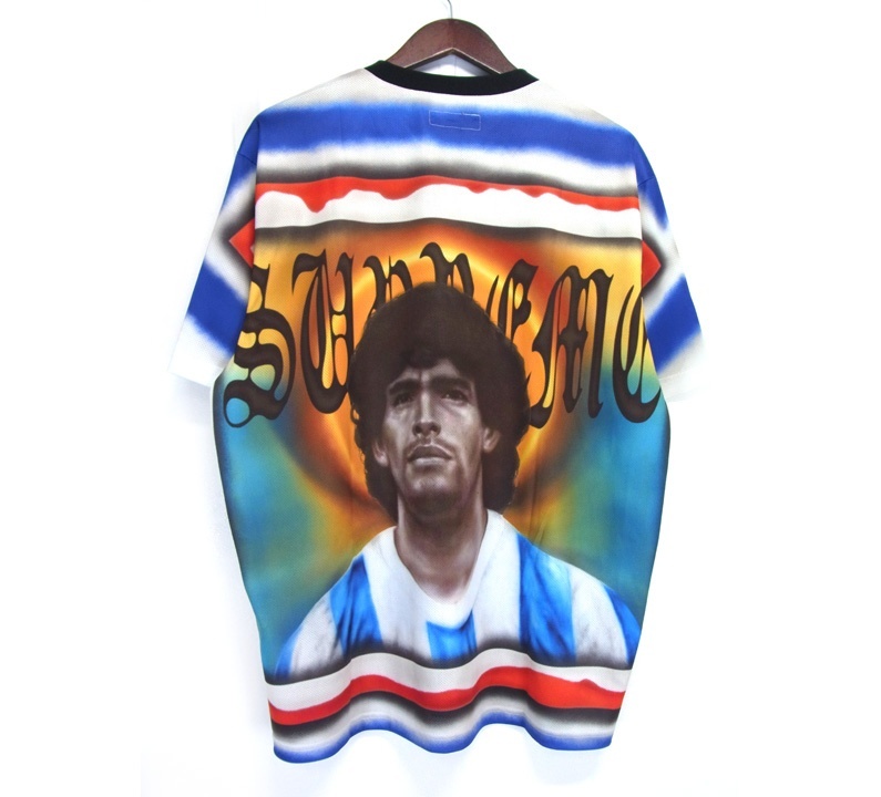 シュプリーム Supreme ■ 24SS 【 Maradona Soccer Jersey 】 マラドーナ サッカー ジャージー Tシャツ 32702_画像2