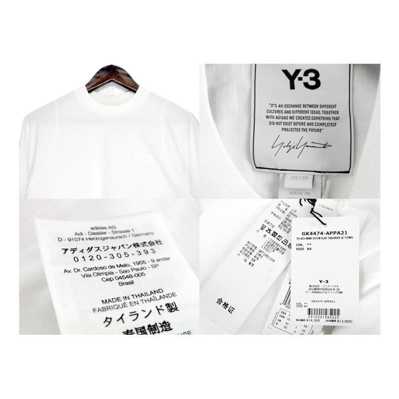 ワイスリー Y-3 ■ 【 GK4474-APPA21 W CLSC TAILORED LS T 】 カットソー　31949_画像3