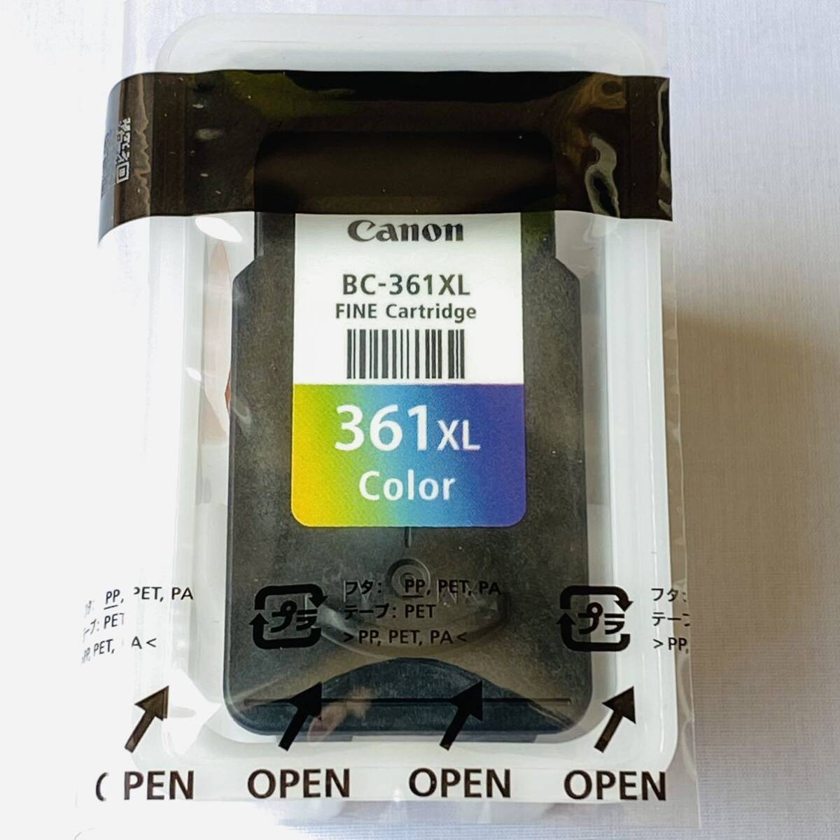 Canon キャノン 純正 インクカートリッジ BC-361XL color カラー 大容量 未使用 未開封 推奨使用期限不明_画像1