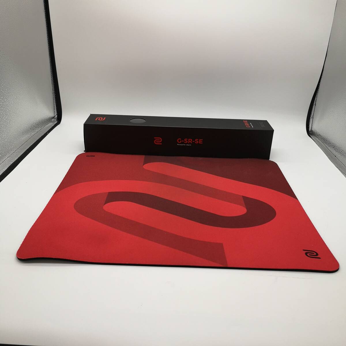 BenQ ゲーミングマウスパッド ZOWIE G-SR-SE（Rouge）布製/クロス/ラバーベース/滑り止め加工/ 202402-F027の画像1