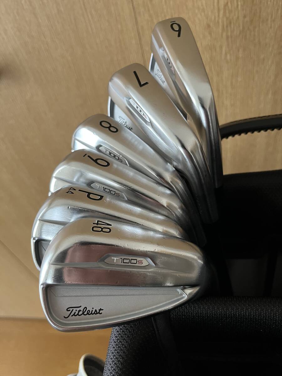 Titleist T100S modus 115 Flex(S) 6I〜PW,48° 6本セット タイトリスト_画像1