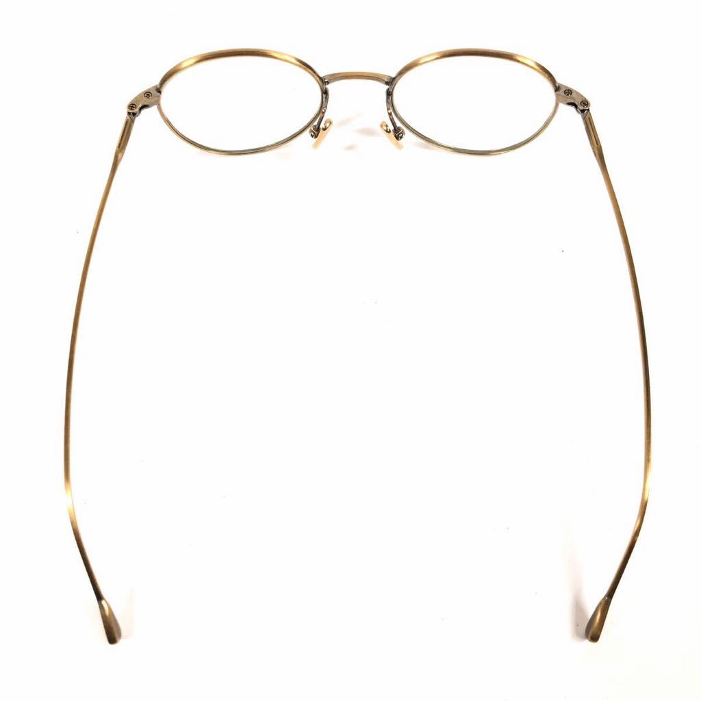 【ネイティブサンズ】本物 NATIVE SONS 伊達眼鏡 Winston O’B ブロンズ色系 サングラス メガネ めがね メンズ レディース 日本製 箱付きの画像5