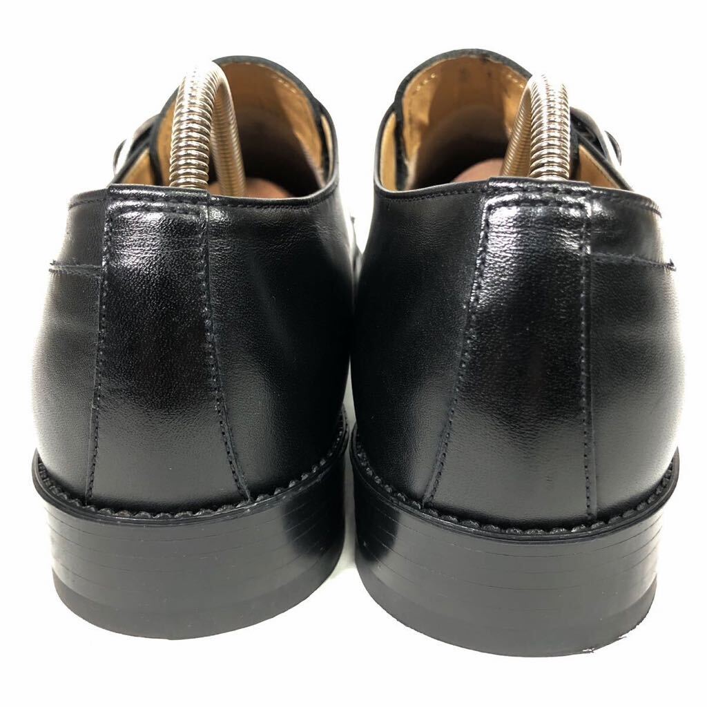 【カンサイマン】本物 KANSAIMAN 靴 25cm 黒 モンクストラップ ビジネスシューズ リーガル社 男性用 メンズ 日本製 25.0の画像3