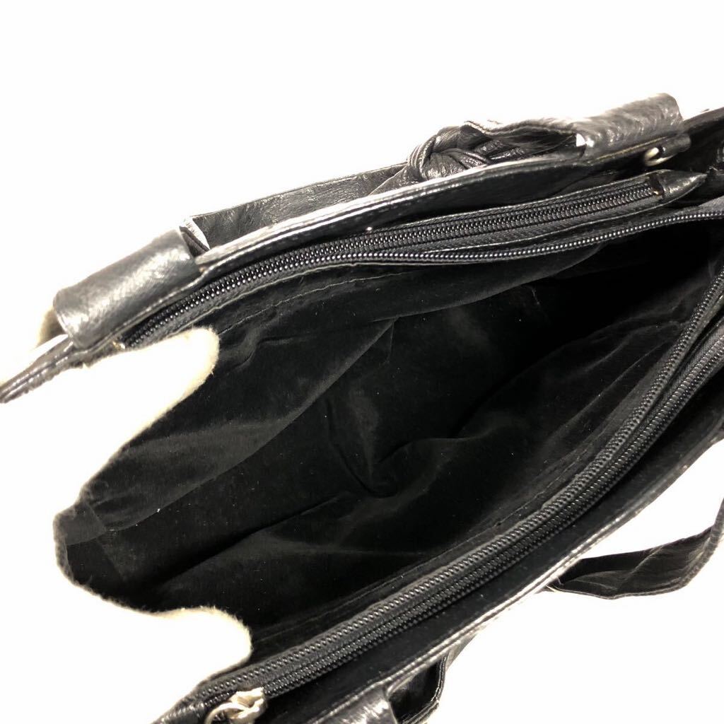【高級素材】本物 オーストリッチ ハンドバッグ 黒 ミニトートバッグ 駝鳥 エキゾチックレザー 女性用 レディースの画像8