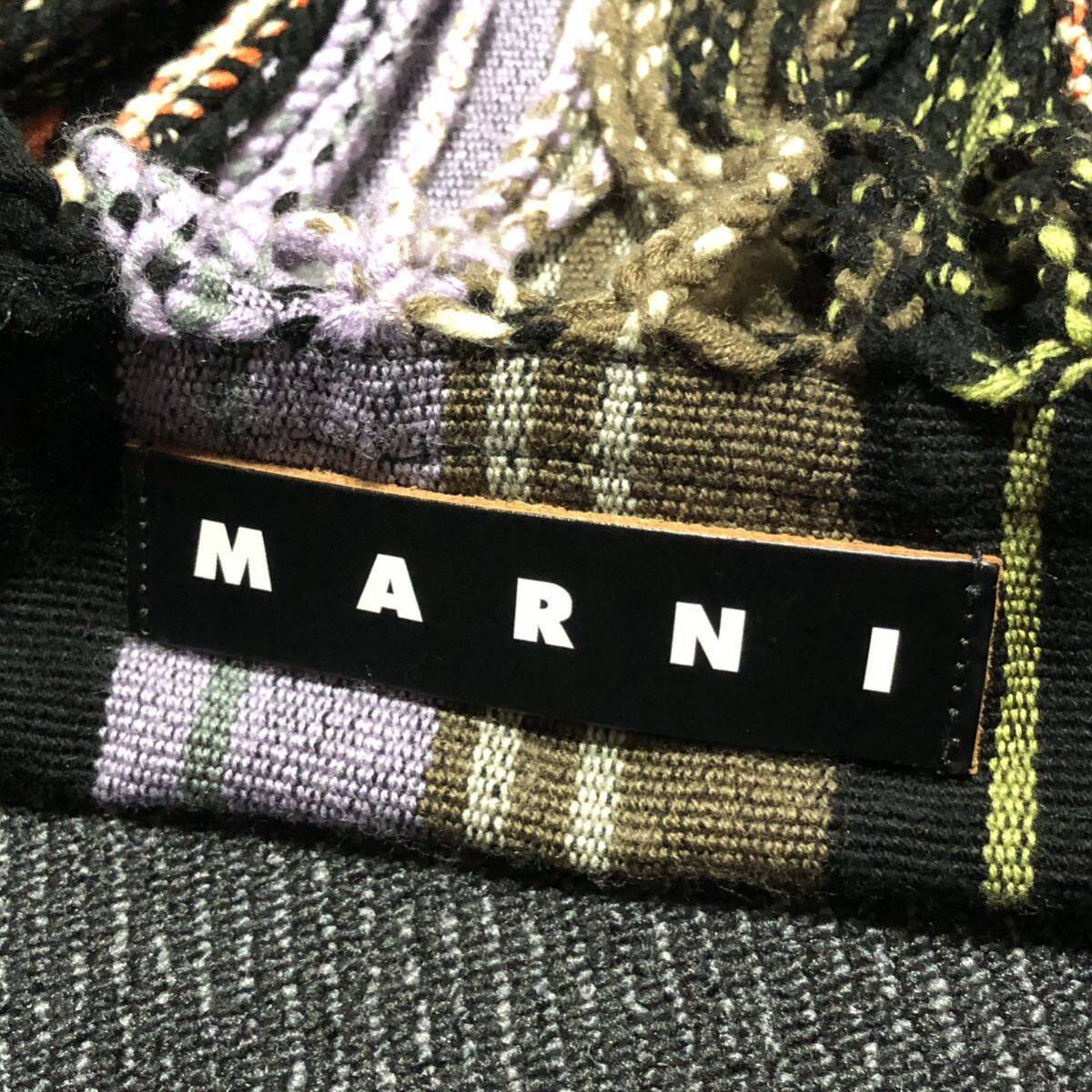 【マルニ】本物 MARNI トートバッグ ロゴモチーフ ハンモック ショルダーバッグ メンズ レディース_画像10