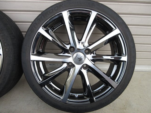 SZ88●Wedsウェッズ クランツェ Kranze 16×5.5J ＋タイヤ165/45R16 4本 ●送料C×4個口の画像4