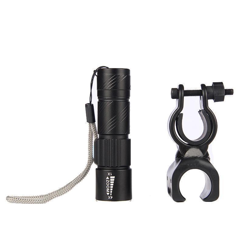  bicycle light LED waterproof high luminance zoom function attaching and detaching easy USB charge 7-27