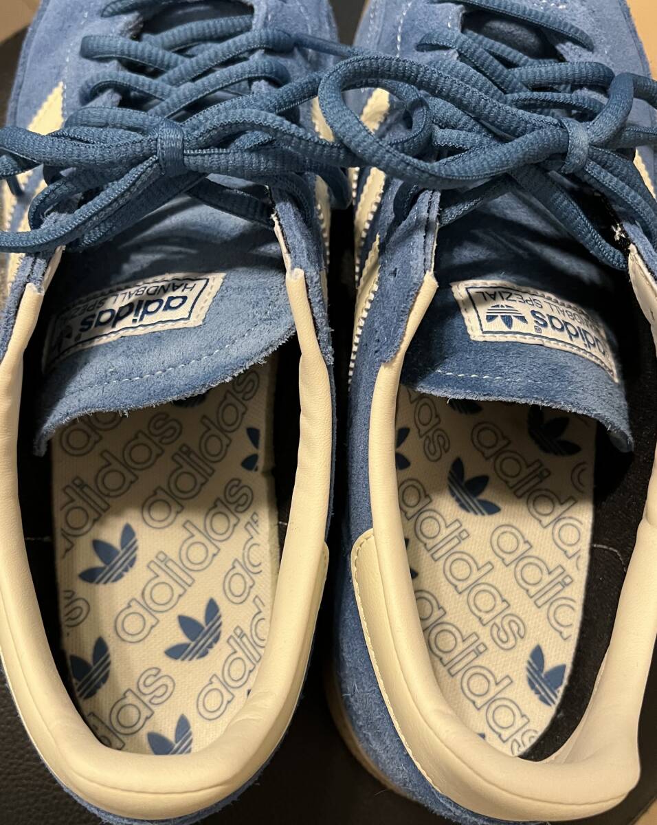 adidasスペジアル spezial サイズ9 スティーブン アラン 二子玉川ライズで購入 短時間2回使用したのみ美USED 色ブルーの画像8