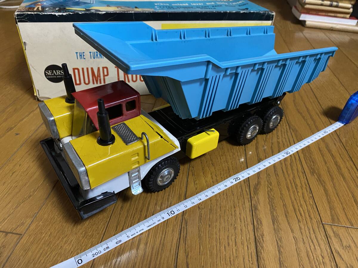 トミヤマ玩具　TOMIYAMA THE TURNPIKE LINE DUMP TRUCK ダンプ トラック _画像4